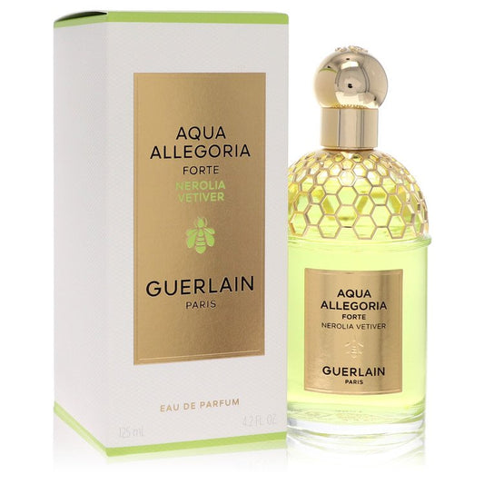 Aqua Allegoria Forte Nerolia Vetiver by Guerlain Eau De Parfum Spray (Unisex) 4.2 oz for Men by Avera Group