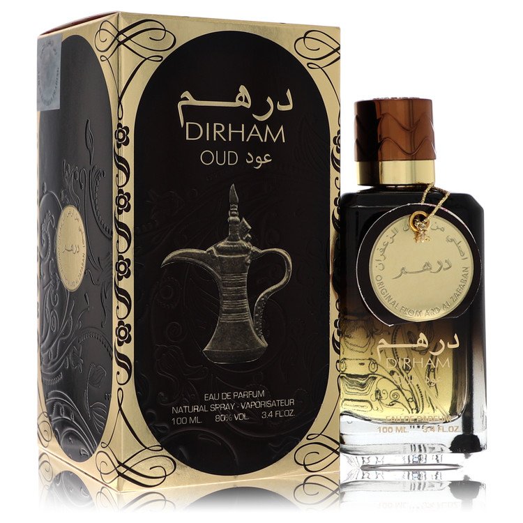 Ard Al Zaafaran Dirham Oud by Al Zaafaran Eau De Parfum Spray (Unisex) 3.4 oz for Men by Avera Group