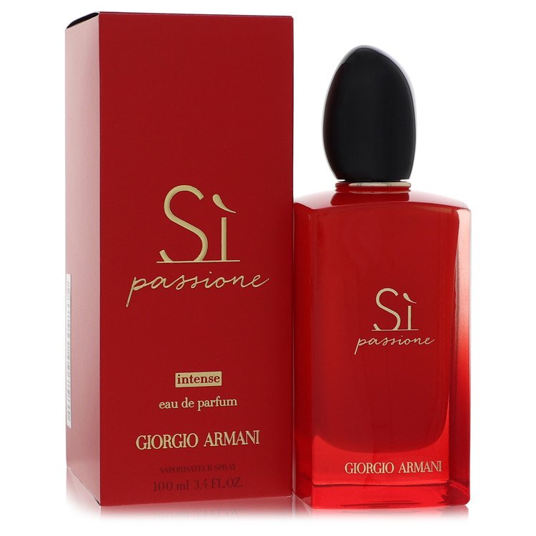 Armani Si Passione Intense by Giorgio Armani Eau De Parfum Spray 3.4 oz for Women by Avera Group