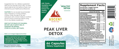 Peak Liver Detox by Ascent Nutrition