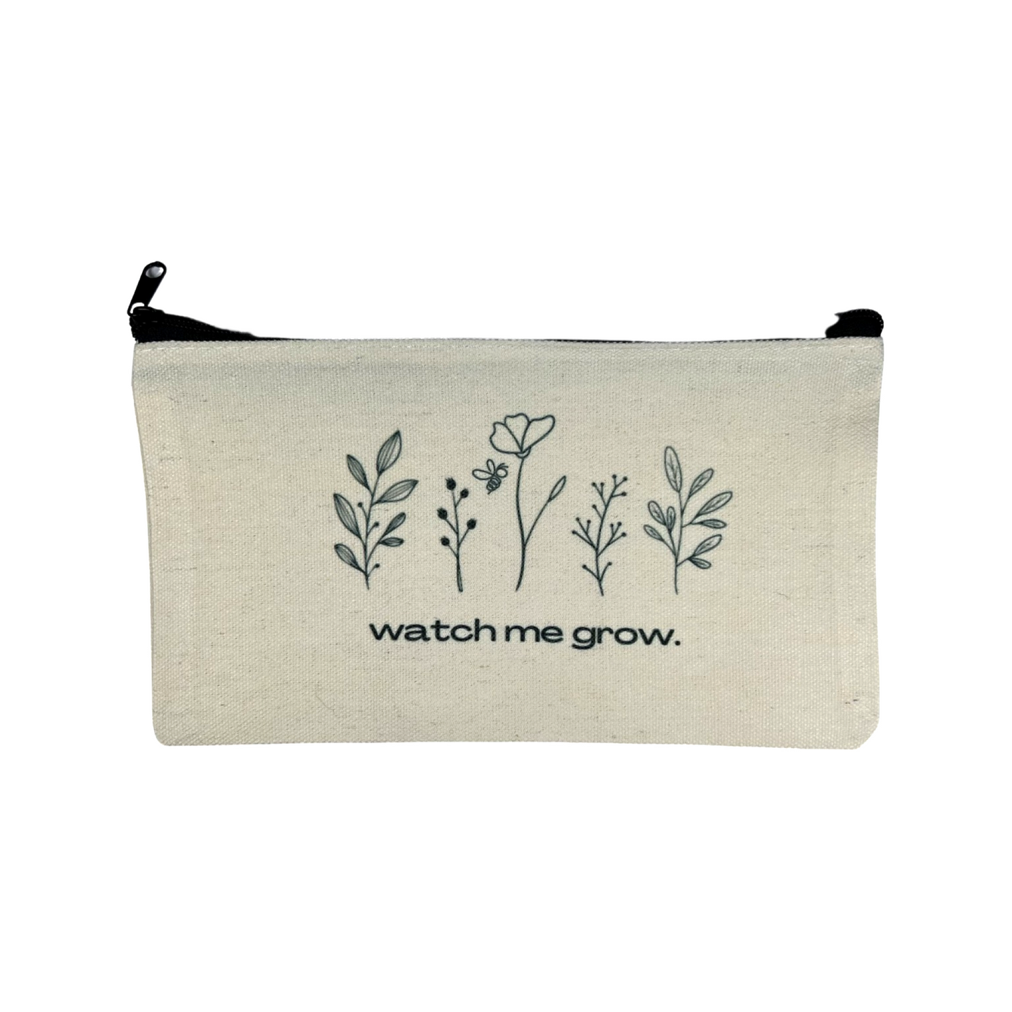 Watch Me Grow Zipper Pouch by Sister Bees