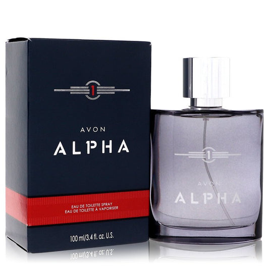 Avon Alpha by Avon Eau De Toilette Spray 3.4 oz for Men by Avera Group