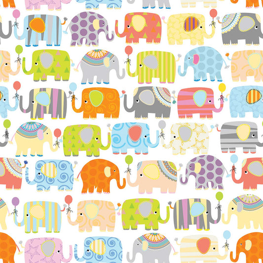 Elephant Parade Baby Gift Wrap by Present Paper