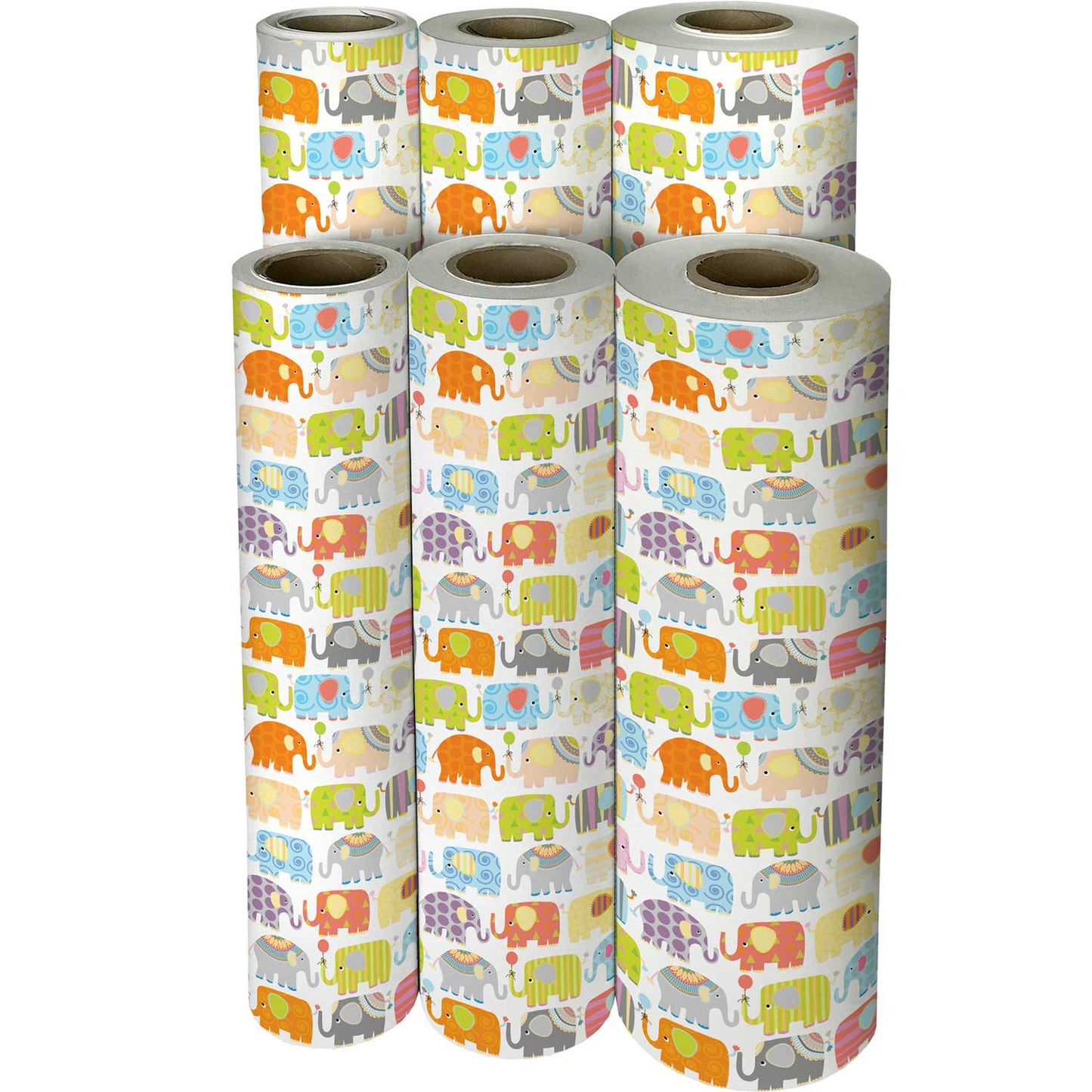 Elephant Parade Baby Gift Wrap by Present Paper