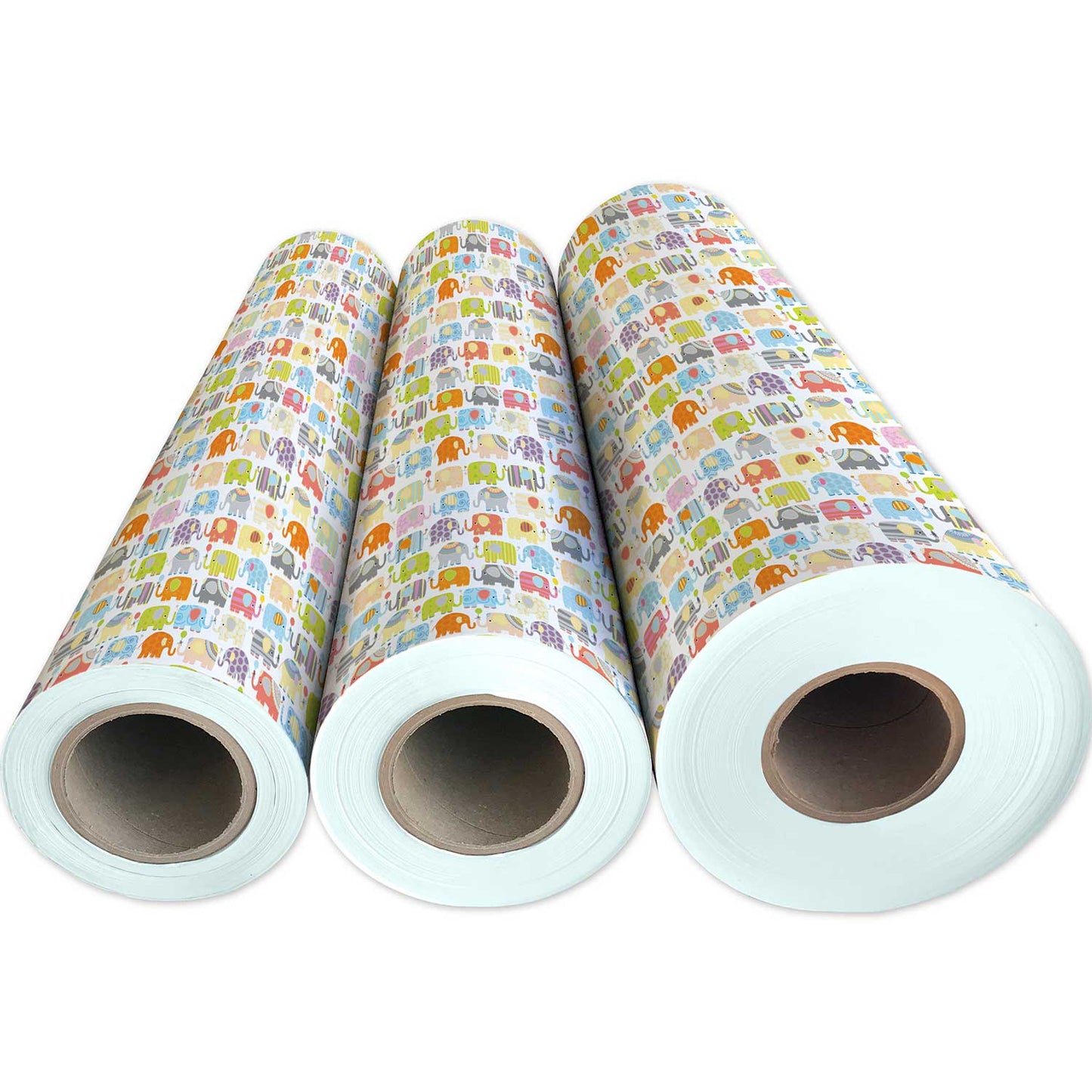 Elephant Parade Baby Gift Wrap by Present Paper