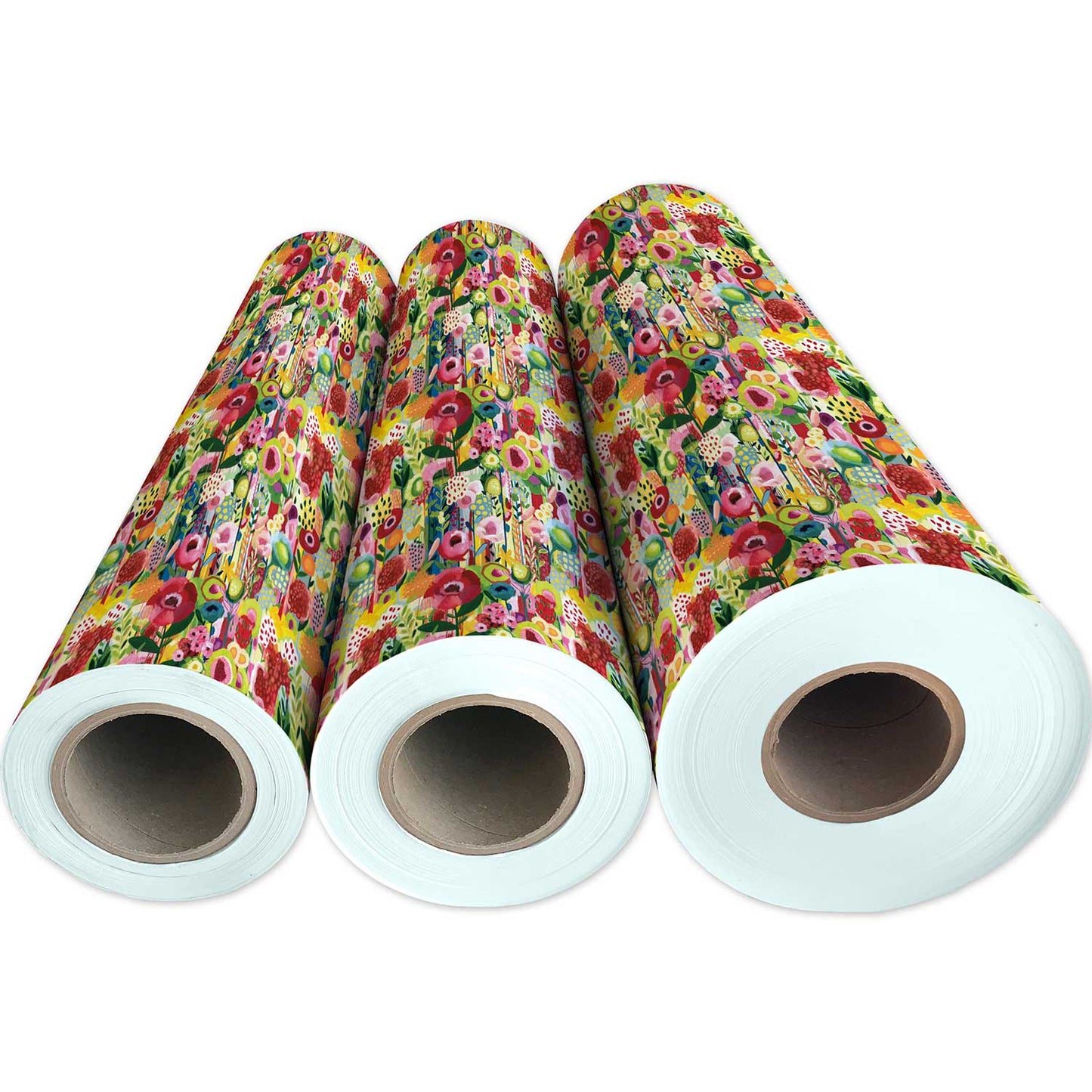 Floral Collage Gift Wrap by Present Paper