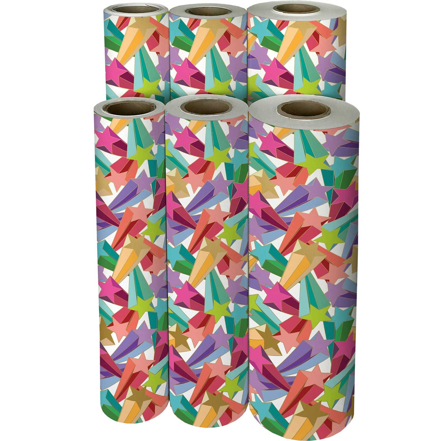 Bright Stars Birthday Gift Wrap by Present Paper