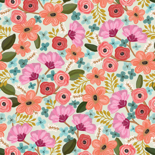 Gypsy Floral Gift Wrap by Present Paper