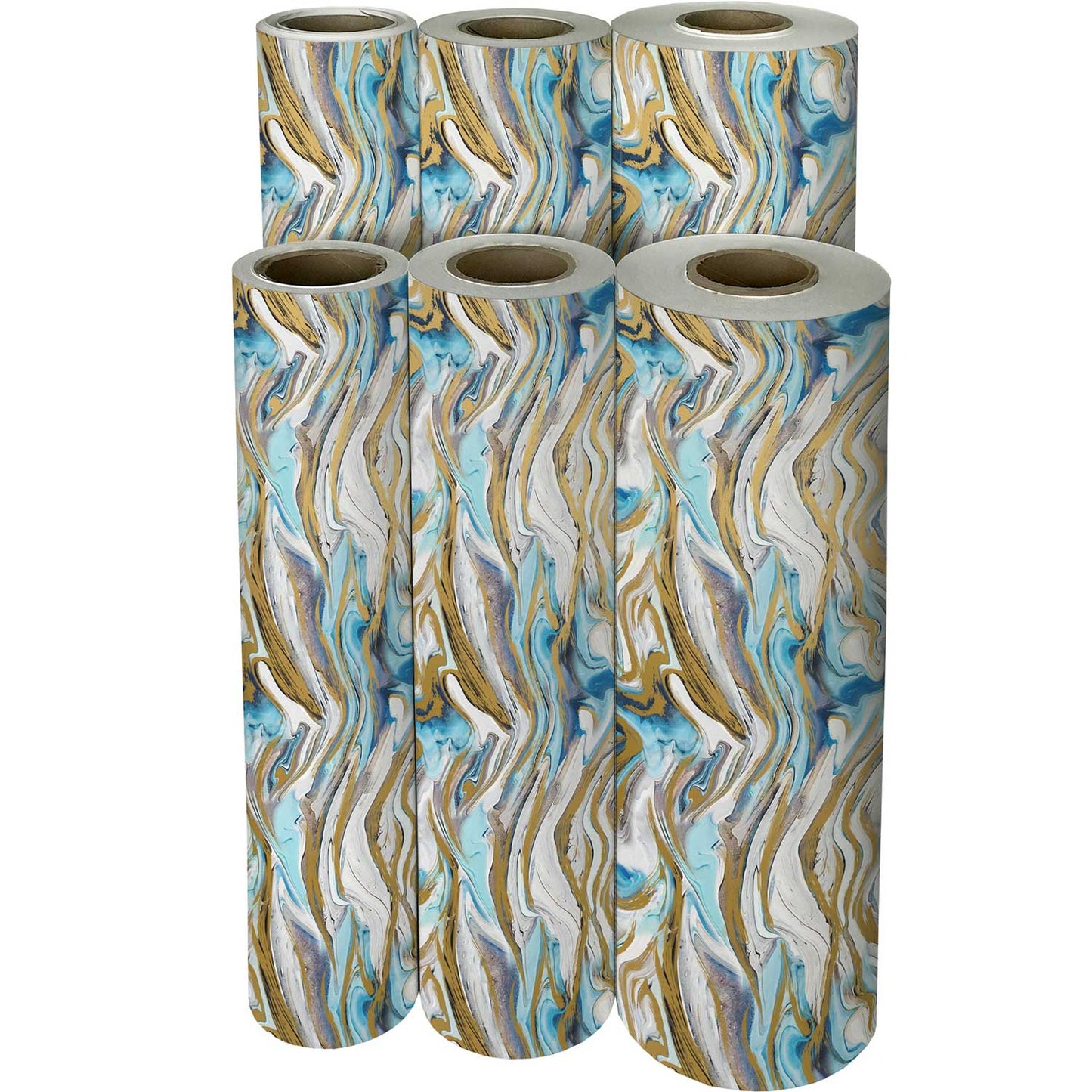 Marbleized Gift Wrap by Present Paper