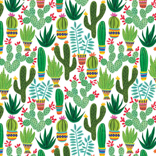 Sedona Cactus Gift Wrap by Present Paper