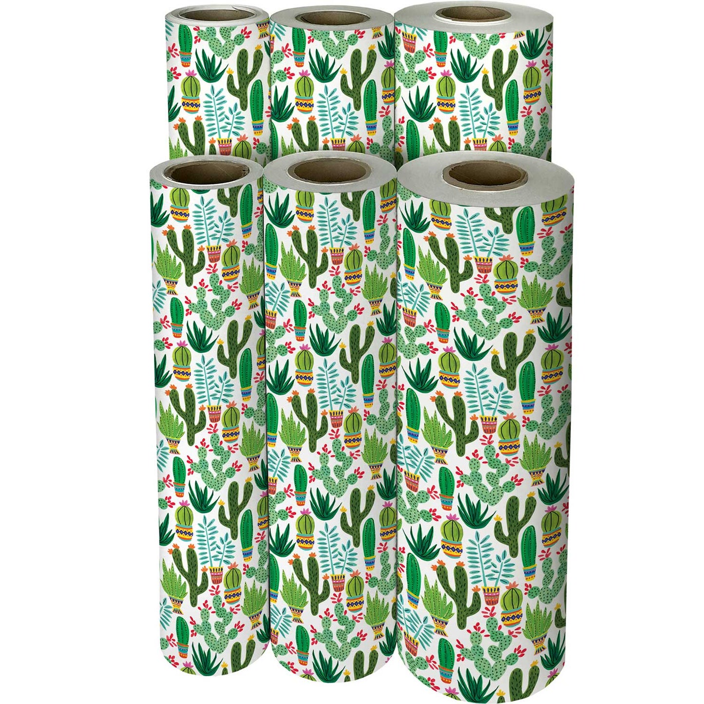 Sedona Cactus Gift Wrap by Present Paper