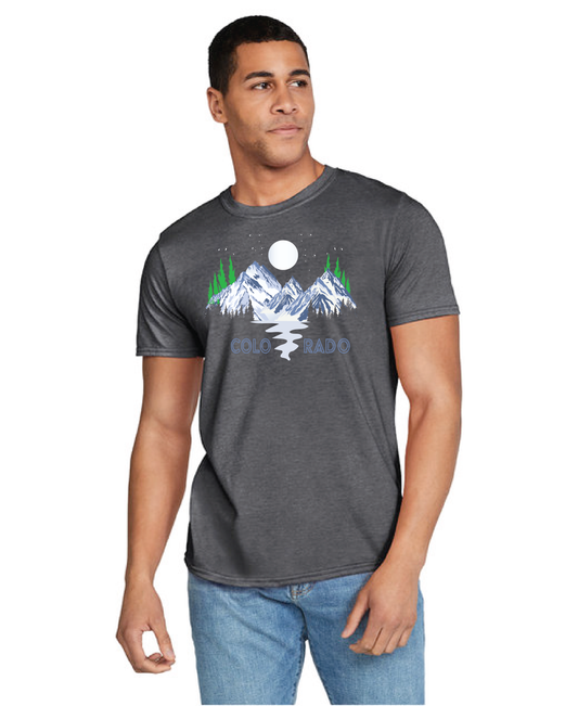 Colorado Summit Stream Shirt (Grey) by Colorado Threads Clothing