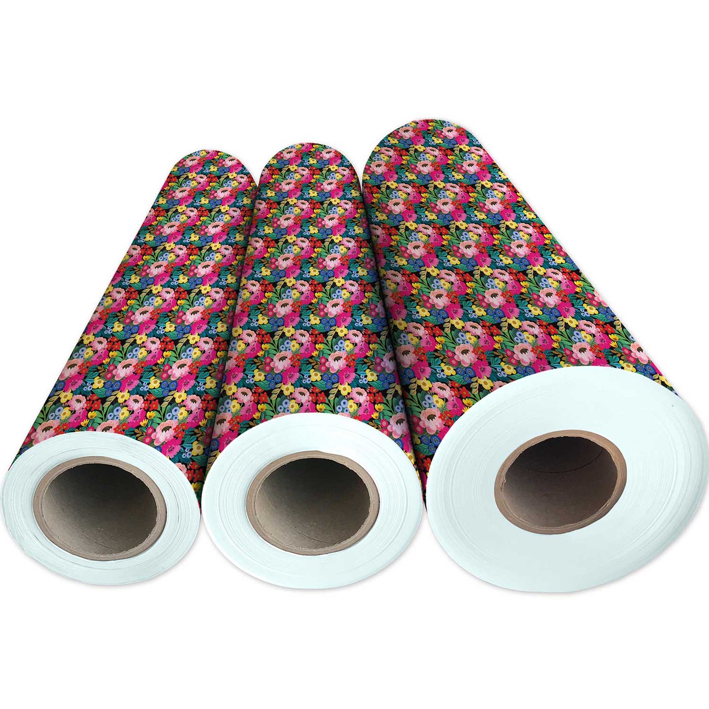 Floral Burst Gift Wrap by Present Paper