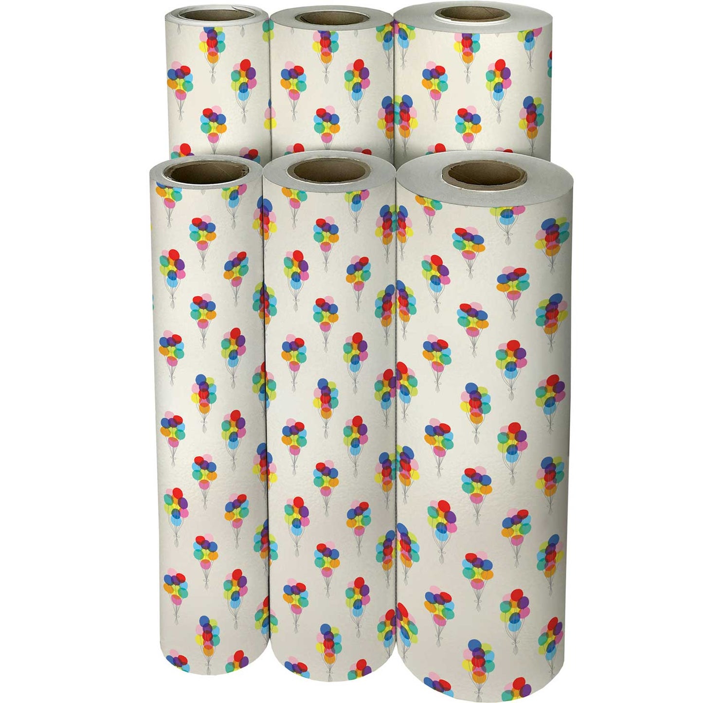 Bunch of Balloons Birthday Gift Wrap by Present Paper