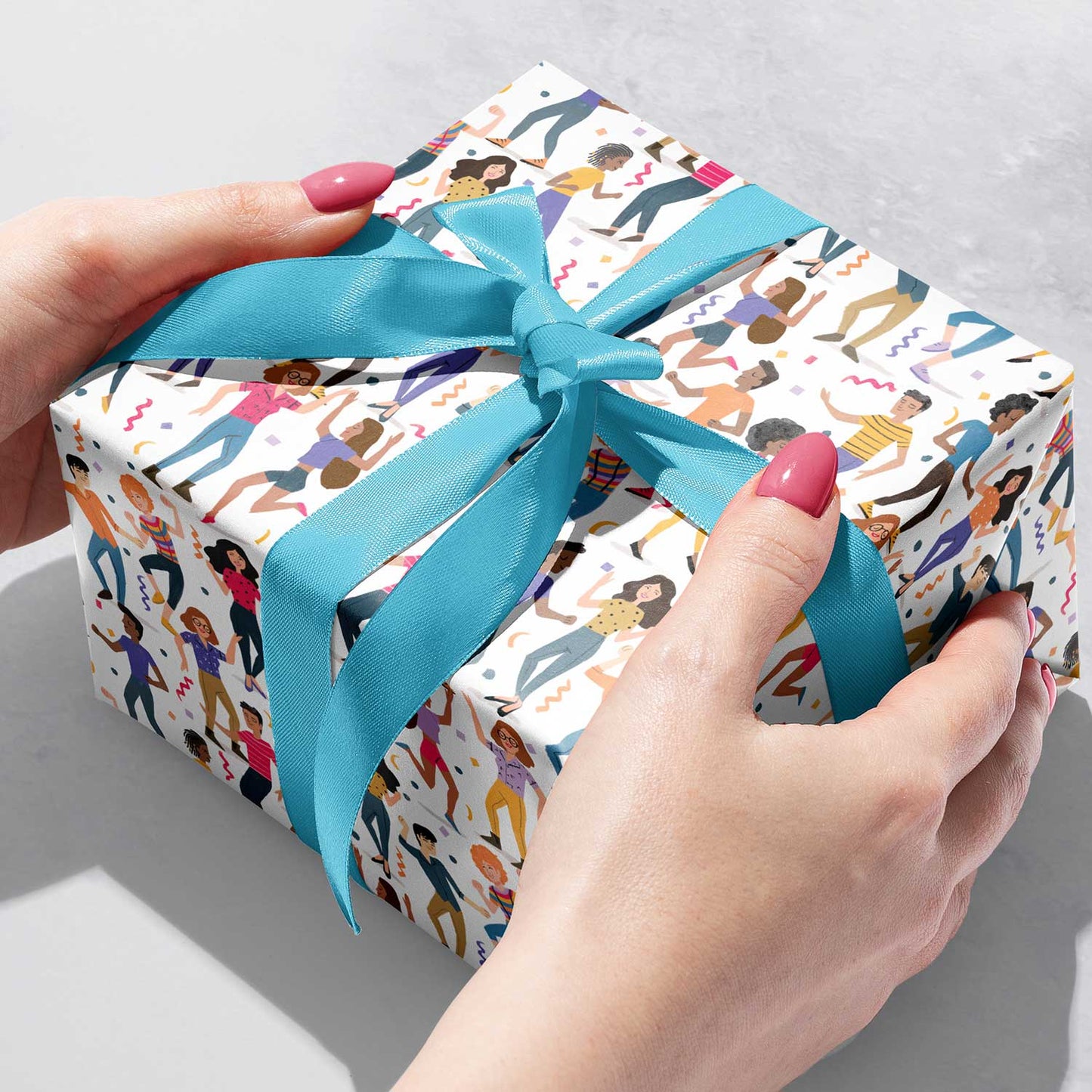 Dance Party Gift Wrap by Present Paper