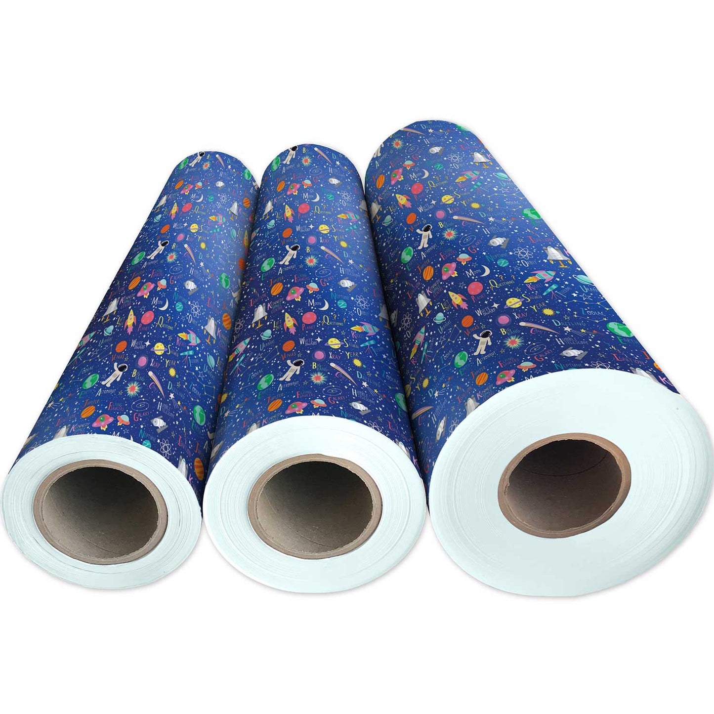 Outer Space Kids Gift Wrap by Present Paper