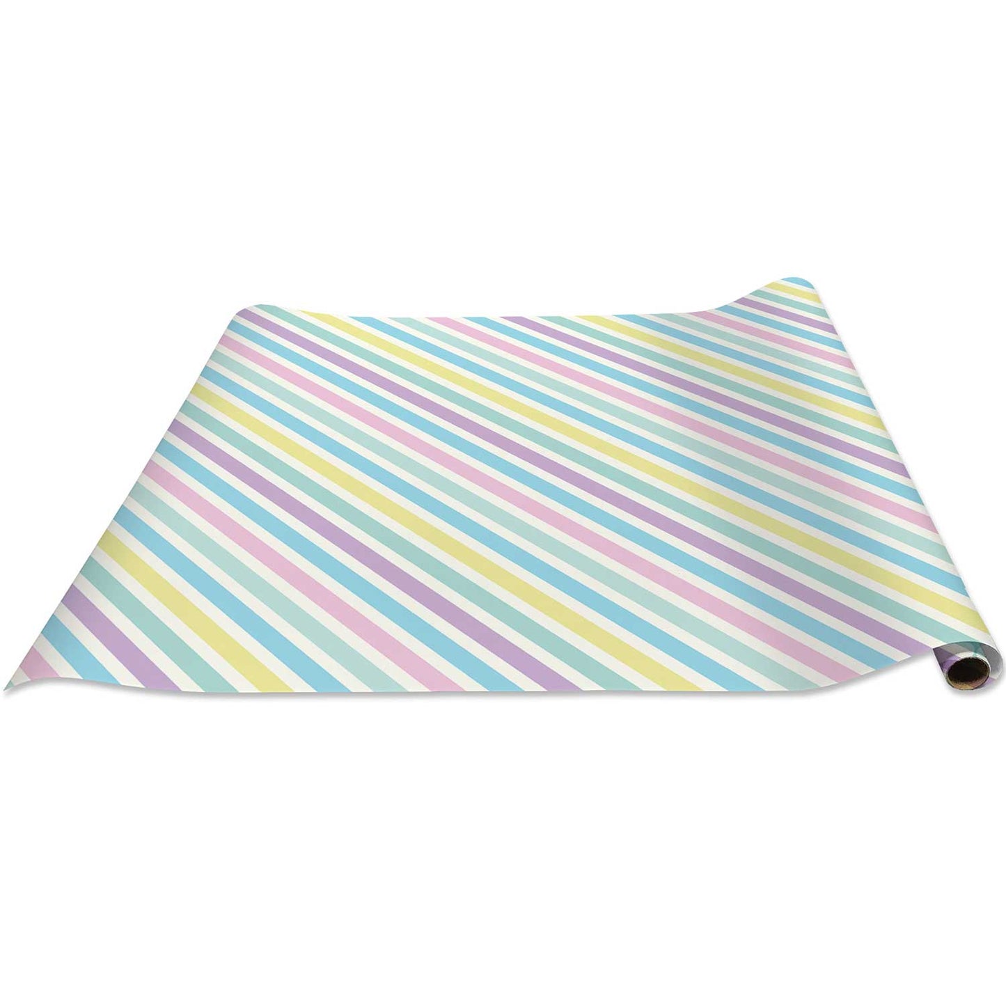 Pastel Stripe Baby Gift Wrap by Present Paper