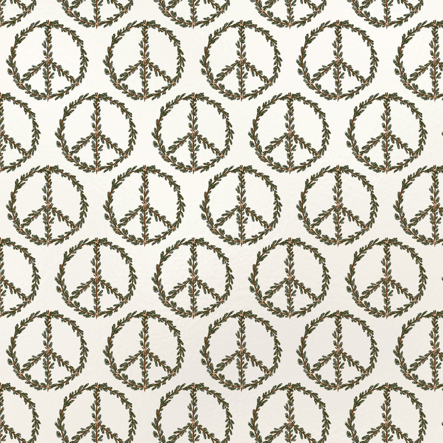 Peace Christmas Gift Wrap by Present Paper