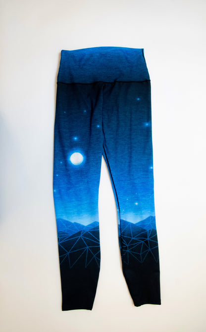 Retro Ridge Yoga Pants by Colorado Threads Clothing