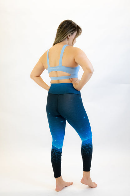 Retro Ridge Yoga Pants by Colorado Threads Clothing