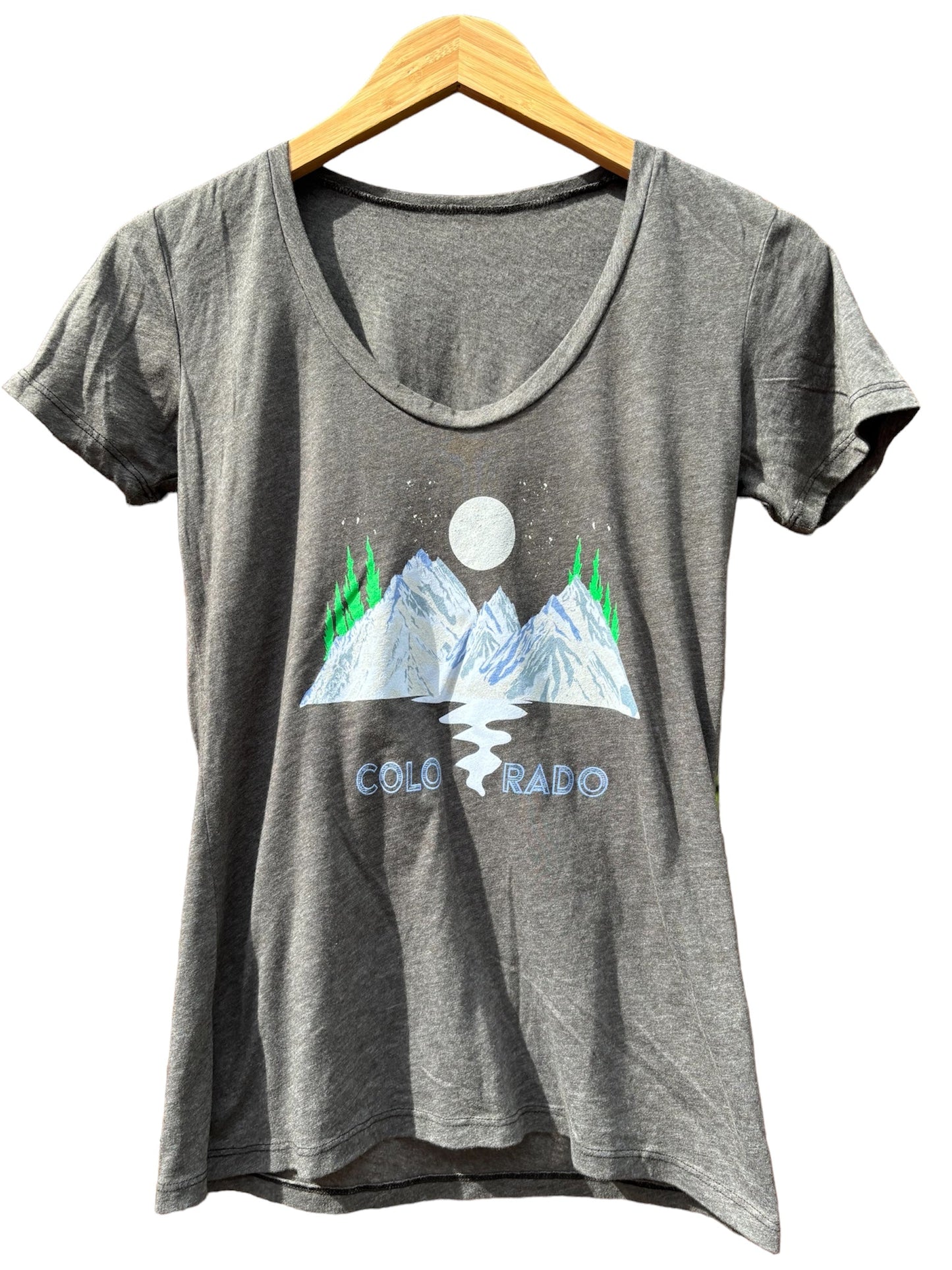 Colorado Summit Stream Shirt (Grey) by Colorado Threads Clothing