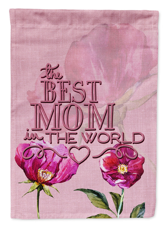 The Best Mom in the World Flag Garden Size BB5418GF by Caroline's Treasures