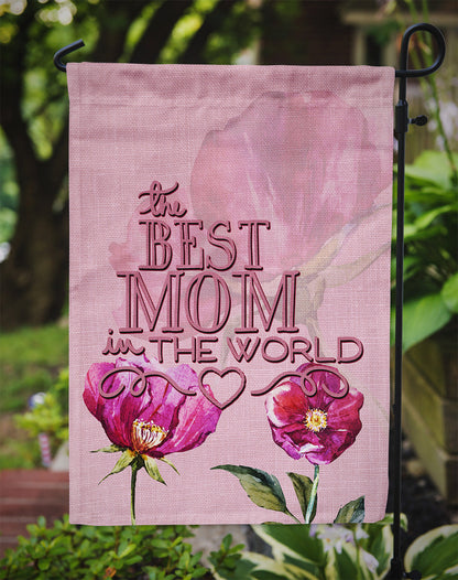 The Best Mom in the World Flag Garden Size BB5418GF by Caroline's Treasures