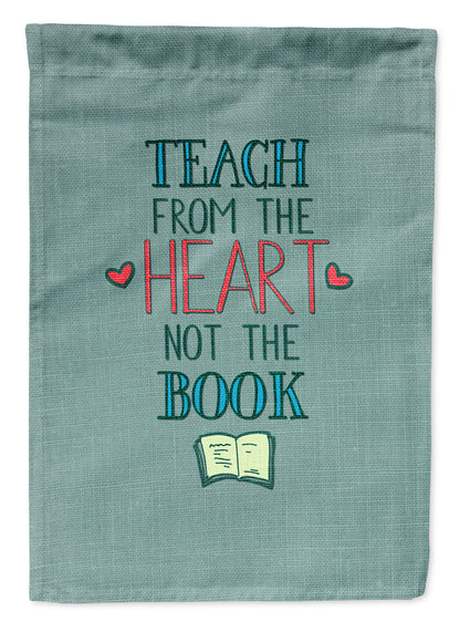 Teach from the Heart Teacher Flag Garden Size BB5476GF by Caroline's Treasures