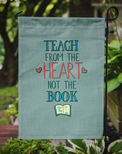 Teach from the Heart Teacher Flag Garden Size BB5476GF by Caroline's Treasures