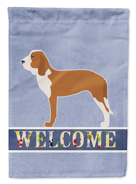 Spanish Hound Welcome Flag Garden Size BB5495GF by Caroline's Treasures