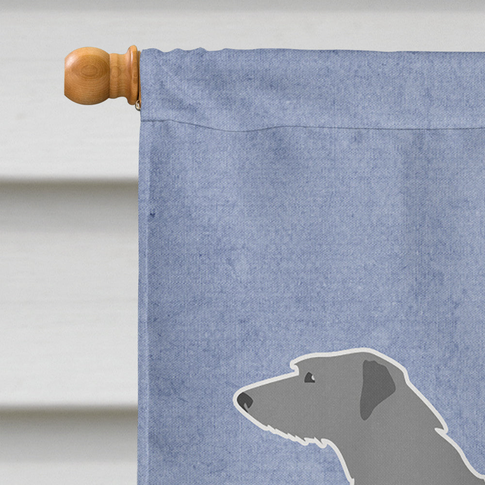 Scottish Deerhound Welcome Flag Canvas House Size BB5500CHF by Caroline's Treasures