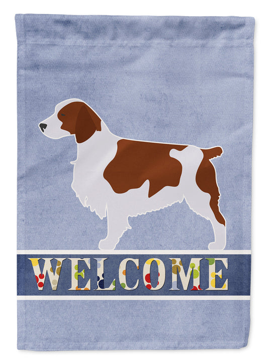 Welsh Springer Spaniel Welcome Flag Garden Size BB5504GF by Caroline's Treasures