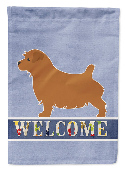 Norfolk Terrier Welcome Flag Garden Size BB5513GF by Caroline's Treasures