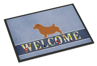 Norfolk Terrier Welcome Indoor or Outdoor Mat 18x27 BB5513MAT by Caroline's Treasures