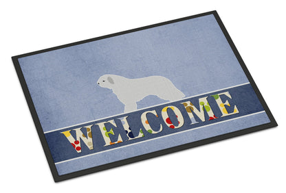 Spanish Water Dog Welcome Indoor or Outdoor Mat 24x36 BB5519JMAT by Caroline's Treasures