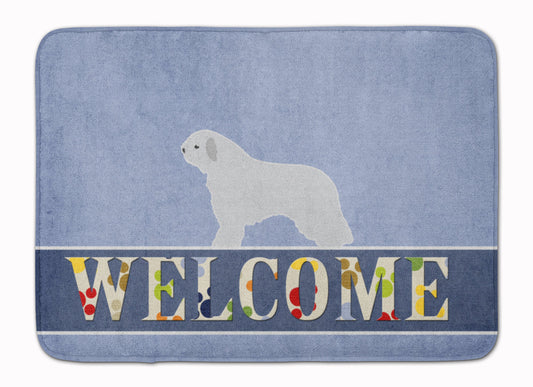 Spanish Water Dog Welcome Machine Washable Memory Foam Mat BB5519RUG by Caroline's Treasures