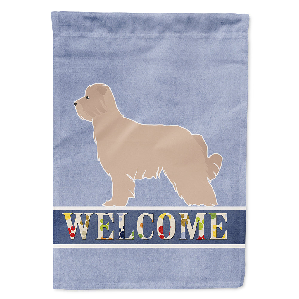 Pyrenean Shepherd Welcome Flag Canvas House Size BB5522CHF by Caroline's Treasures