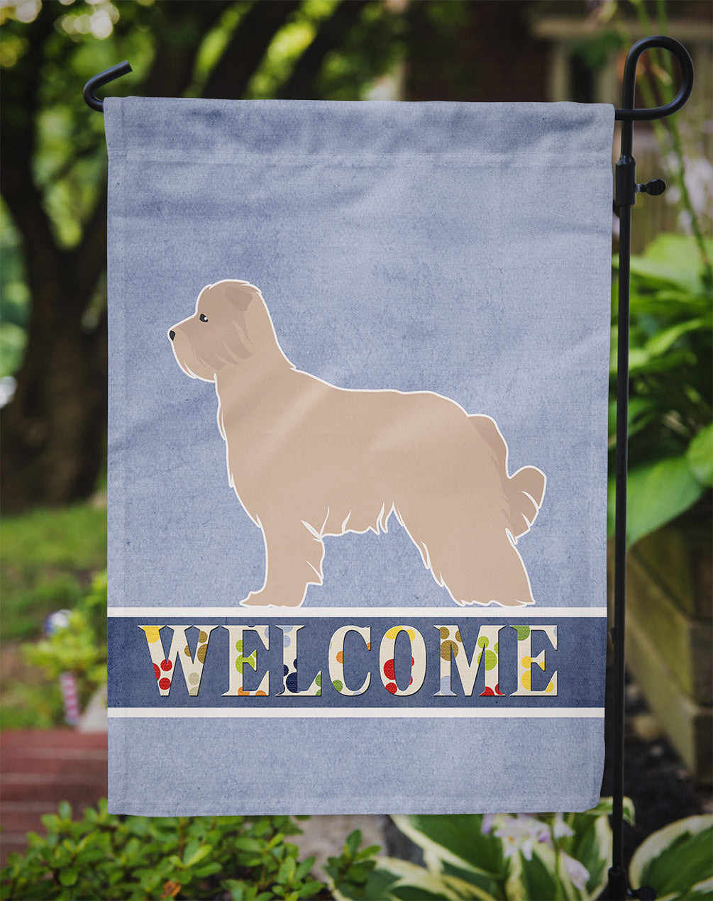 Pyrenean Shepherd Welcome Flag Garden Size BB5522GF by Caroline's Treasures