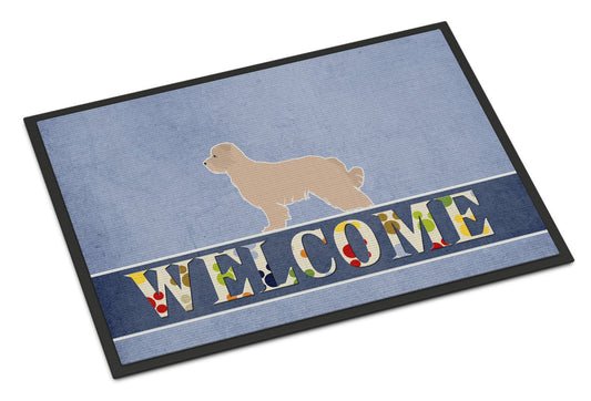 Pyrenean Shepherd Welcome Indoor or Outdoor Mat 24x36 BB5522JMAT by Caroline's Treasures