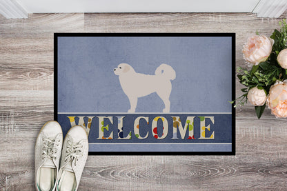 Polish Tatra Sheepdog Welcome Indoor or Outdoor Mat 18x27 BB5531MAT by Caroline's Treasures