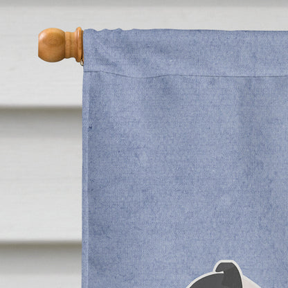 Sheltie/Shetland Sheepdog Welcome Flag Canvas House Size BB5534CHF by Caroline's Treasures