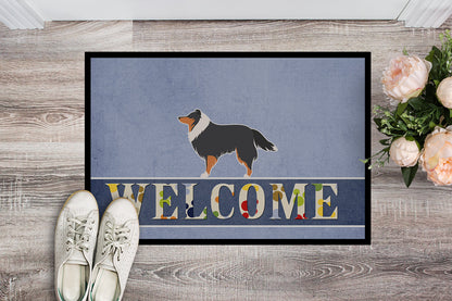 Sheltie/Shetland Sheepdog Welcome Indoor or Outdoor Mat 18x27 BB5534MAT by Caroline's Treasures