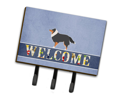 Sheltie/Shetland Sheepdog Welcome Leash or Key Holder BB5534TH68 by Caroline's Treasures