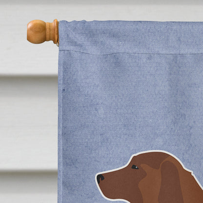 Portuguese Sheepdog Dog Welcome Flag Canvas House Size BB5535CHF by Caroline's Treasures