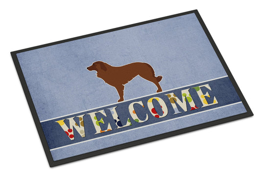 Portuguese Sheepdog Dog Welcome Indoor or Outdoor Mat 24x36 BB5535JMAT by Caroline's Treasures