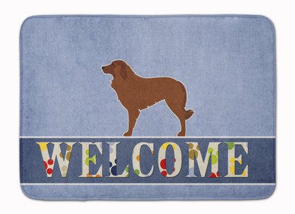 Portuguese Sheepdog Dog Welcome Machine Washable Memory Foam Mat BB5535RUG by Caroline's Treasures