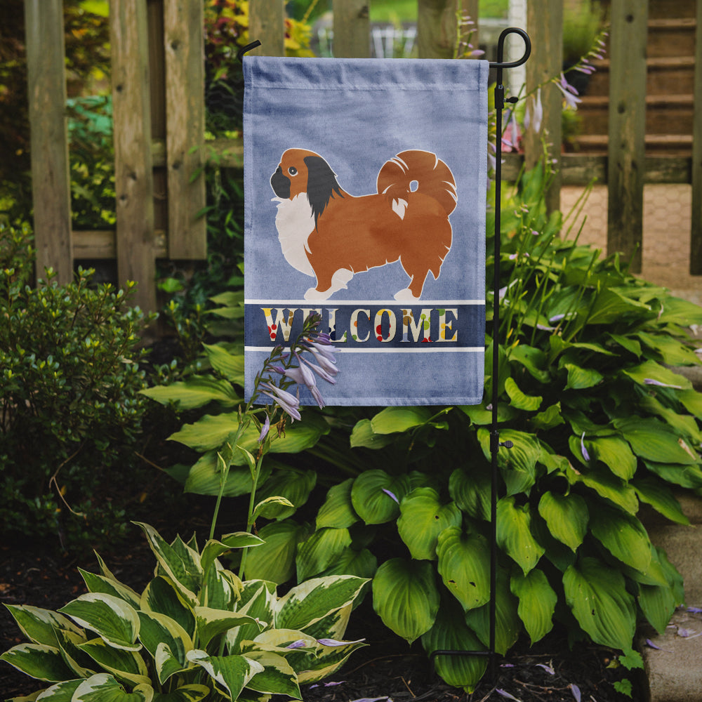 Pekingese Welcome Flag Garden Size BB5542GF by Caroline's Treasures