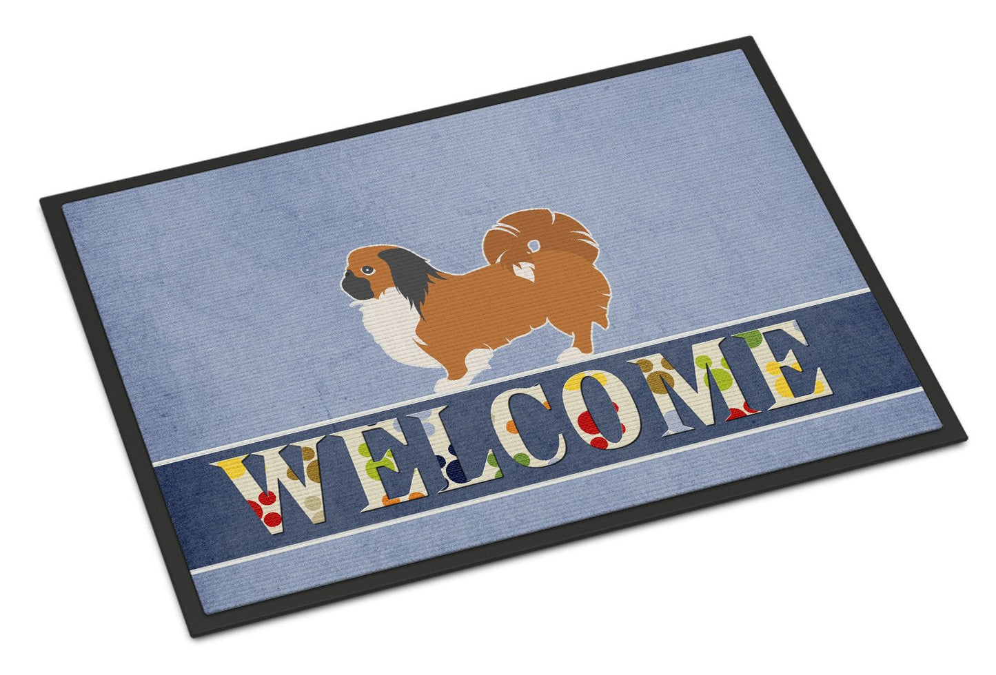 Pekingese Welcome Indoor or Outdoor Mat 24x36 BB5542JMAT by Caroline's Treasures