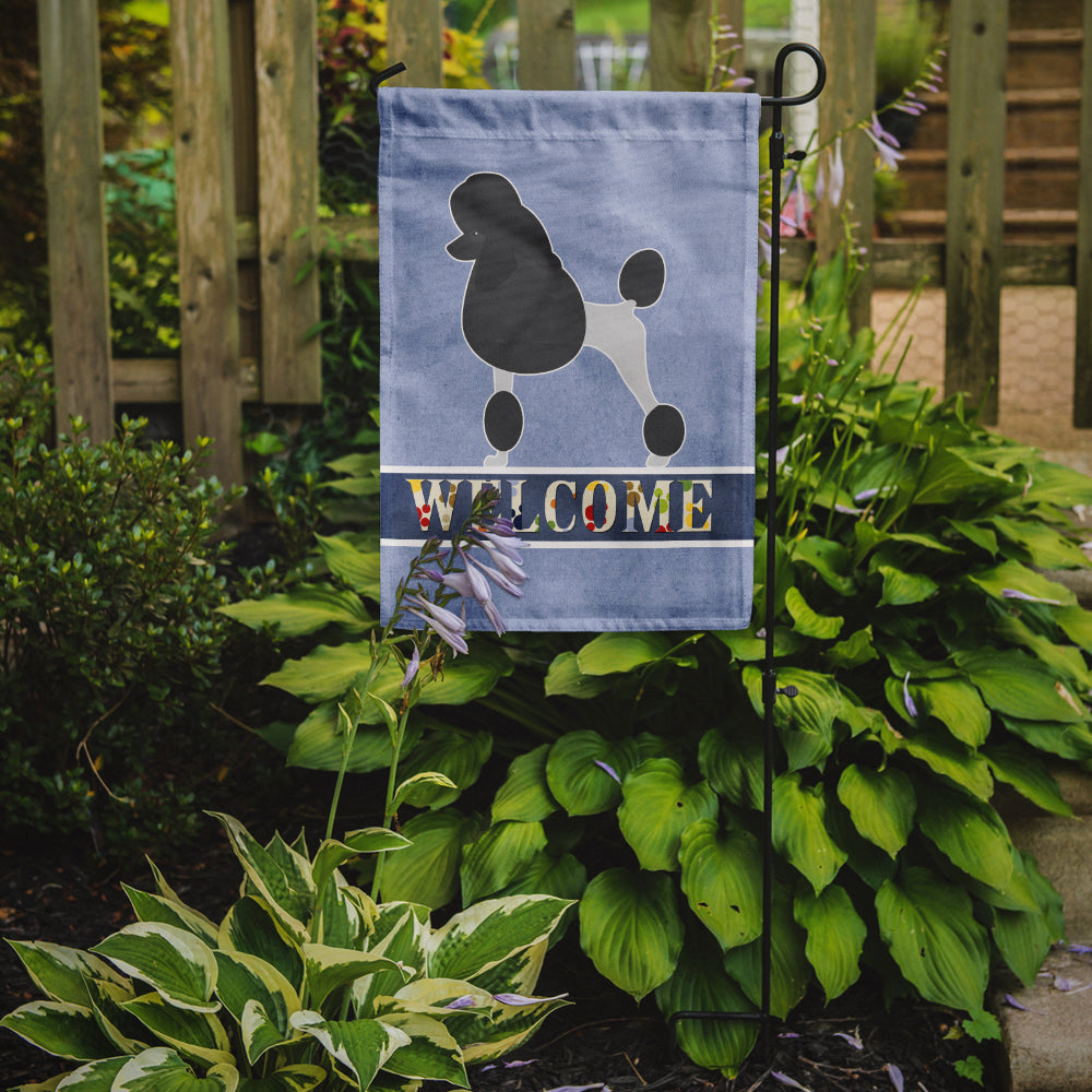 Poodle Welcome Flag Garden Size BB5543GF by Caroline's Treasures