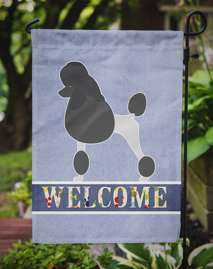 Poodle Welcome Flag Garden Size BB5543GF by Caroline's Treasures